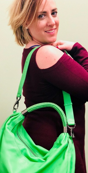 KENNETH COLE Leather Satchel - Picture 3 of 8